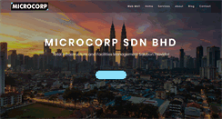 Desktop Screenshot of microcorp.com.my