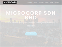 Tablet Screenshot of microcorp.com.my