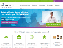 Tablet Screenshot of microcorp.com